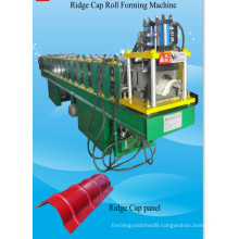 Ridge Cap Panel Forming Machine Ridge Cap Making Machine Rodge Cap Sheet Forming Machine Roll Forming Machine Step Tile Sheet Making Machine